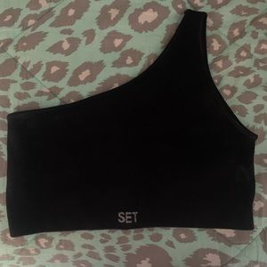 SET Sports Bra One Shoulder